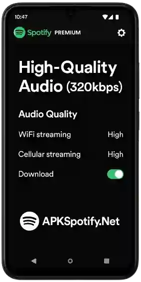 High-Quality Audio (320kbps)